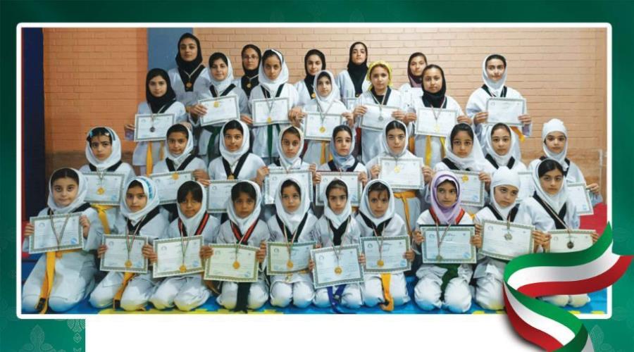 کسب عنوان قهرمانی تکواندو نونهالان